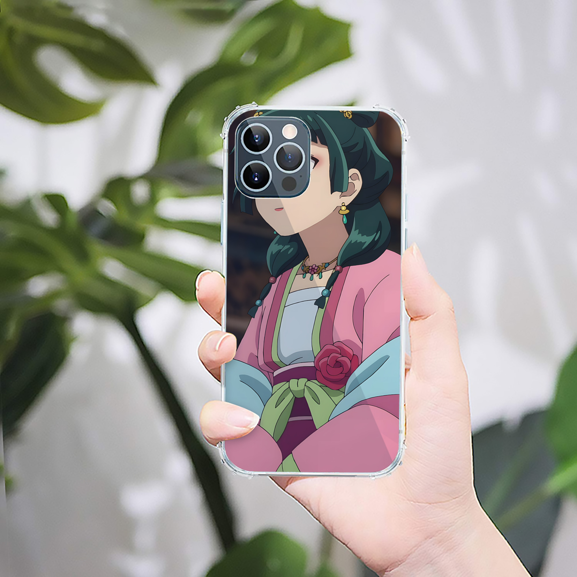 （画像用） 薬屋のひとりごと The Apothecary Diaries 【iPhone 12シリーズ対応】透明スマホケース（クリアソフトケース）